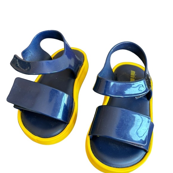 Mini Melissa Jump Jelly Sandal Hook & Loop Size 8 Scented - Picture 9 of 13